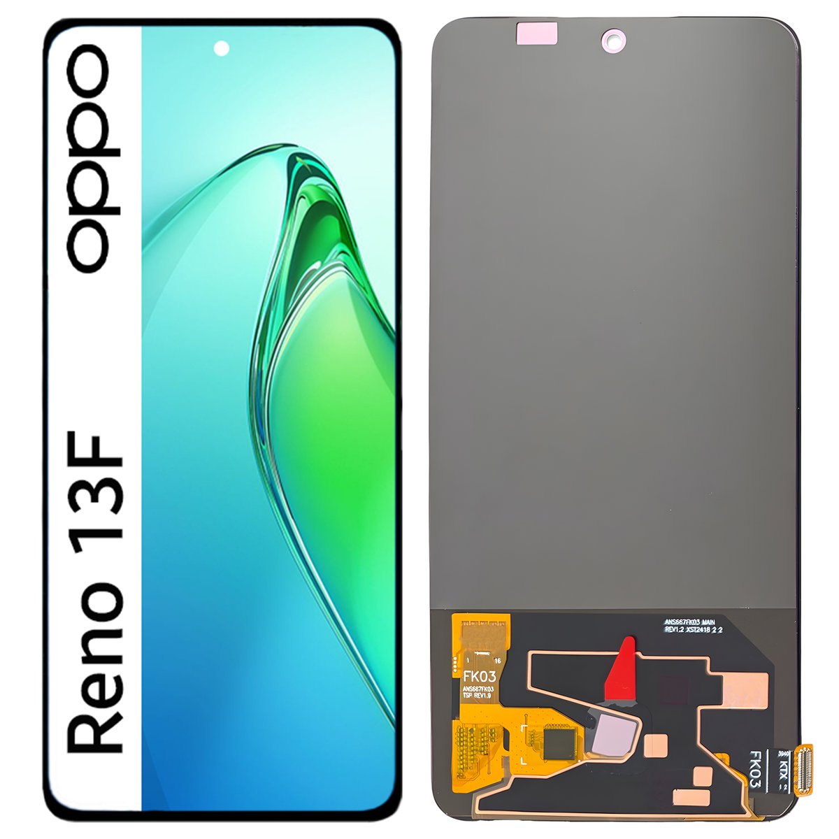 Wyświetlacz do Oppo Reno 13 F 5G Ekran LCD OLED