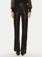 Spodnie damskie - ONLY Spodnie materiałowe New Goldie 15336586 Czarny Regular Fit - miniaturka - grafika 1