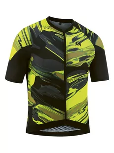 Gonso Koszulka kolarska "Senovo" w kolorze czarno-żółtym - Koszulki sportowe męskie - miniaturka - grafika 1