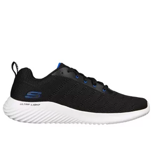 Buty Skechers Bounder Frazin 232375BLK - czarne - Sneakersy męskie - miniaturka - grafika 1