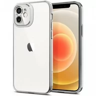 Etui i futerały do telefonów - Spigen OPTIK CRYSTAL IPHONE 12 CHROME SILVER ACS02756 - miniaturka - grafika 1