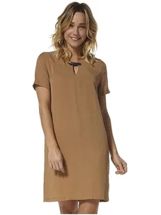 Hublot Mode Marine Sukienka w kolorze jasnobrązowym - Sukienki - miniaturka - grafika 1