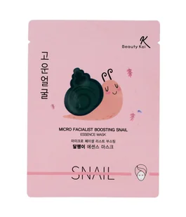 Beauty Kei Snail Maseczka na płacie z dodatkiem śluzu ślimaka Beauty Kei - Pozostałe kosmetyki - miniaturka - grafika 2