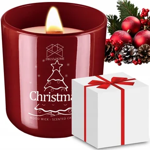 Świeca zapachowa Deco4Home "Christmas" + pudełko upominkowe - Świece - miniaturka - grafika 1