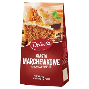 Delecta Ciasto marchewkowe 410 g - Ciasta i półprodukty do ciast - miniaturka - grafika 1