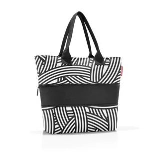 Torba Shopper E1 Zebra, 18 L, Reisenthel - Torebki damskie - miniaturka - grafika 1