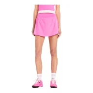 Spodenki damskie - Spodenki damskie New Balance Tournament Novelty Short Pink Heat S - miniaturka - grafika 1
