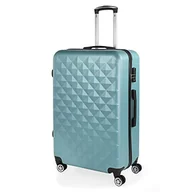 Walizki - ITACA - Zestaw Walizki 4 Koła. Zestaw walizek podróżnych. Duży, Średnia walizka i walizka kabina. Gra Walizki podróżne. Wytrzymały i lekki ABS z zamkiem TSA 771700, Jasnoniebieski, 77 cm, CLASIC - miniaturka - grafika 1