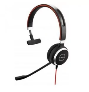 Jabra Evolve 40 Mono MS czarne - Słuchawki - miniaturka - grafika 2