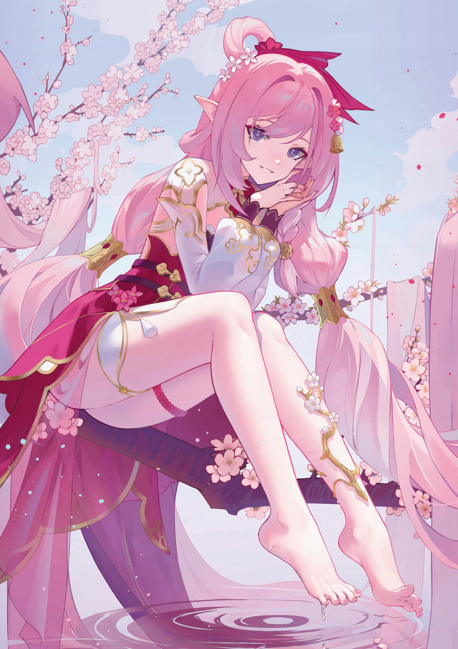 Plakat A3 Honkai Impact Anime Gra Elysia