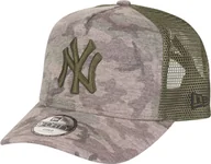 Czapki dla dzieci - Czapka dziecięca New Era 9Forty Trucker - New York Yankees wood camo - miniaturka - grafika 1