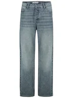 Spodnie męskie - Sublevel Dżinsy "Adam" - Loose fit - w kolorze niebieskim - miniaturka - grafika 1