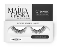 Sztuczne rzęsy i akcesoria - Clavier Clavier Quick Premium Lashes rzęsy na pasku Miss Princess 823 - miniaturka - grafika 1