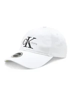 Czapki męskie - Calvin Klein Jeans Czapka z daszkiem K50K510061 Biały - miniaturka - grafika 1