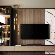 Lampy sufitowe - Schuller Valencia Lampa wisząca LED Twist, 3-punktowa. Aluminium, metal, akryl, kolor złoty - miniaturka - grafika 1