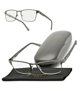 Plusy +2.25 Męskie okulary do czytania korekcyjne ST330 - Okulary korekcyjne, oprawki, szkła - miniaturka - grafika 1