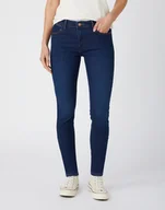 Spodnie damskie - Damskie spodnie jeansowe Wrangler SKINNY W27 L32 - miniaturka - grafika 1