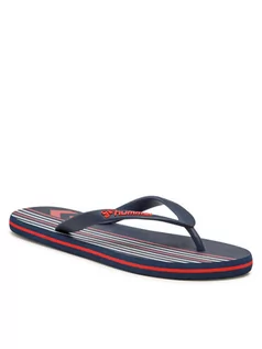 Klapki i japonki damskie - Hummel Japonki Multi Stripe Flip Flop 214038-1032 Granatowy - grafika 1