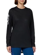 Koszulki i topy damskie - POC Damska koszulka MTB Pure LS, czarny (Uranium black), XL - miniaturka - grafika 1