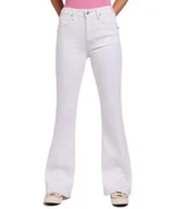 Spodnie damskie - SPODNIE JEANSY DAMSKIE BIAŁE LEE 112351239 BREESE ILLUMINATED WHITE 26/31 - miniaturka - grafika 1