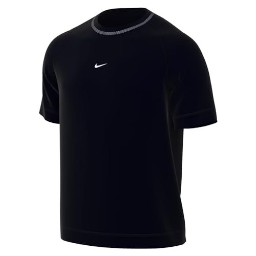 Nike Mens Short Sleeve Top M Nk Strke22 Thicker Ss Top, czarny/biały, DH9361-010, M