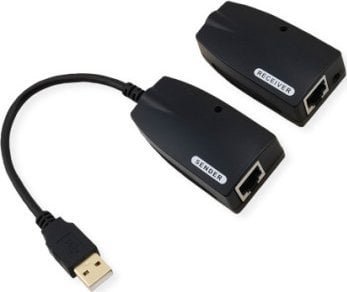 Kabel USB Value VALUE Przedłużacz USB 2.0 przez RJ45, maks. 50m