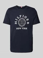 Koszulki męskie - T-shirt z nadrukiem z logo - miniaturka - grafika 1