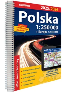 Polska. Atlas samochodowy 1:250 000 - Atlasy i mapy - miniaturka - grafika 1