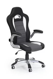 LOTUS FOTEL GABINETOWY CZARNO-POPIELATY - Fotele - miniaturka - grafika 1
