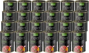 Mokra Karma dla psa Piper Animals z dziczyzną i dynią zestaw 24 x 400 g - Mokra karma dla psów - miniaturka - grafika 1