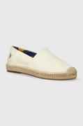 Espadryle męskie - Polo Ralph Lauren espadryle Cevio Slip kolor beżowy 803932163002 - miniaturka - grafika 1