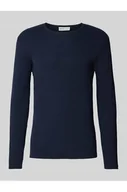 Swetry męskie - Sweter o kroju regular fit z dzianiny z bawełny - Tom Tailor Denim - miniaturka - grafika 1