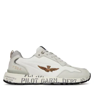 Sneakersy Aeronautica Militare 251SC276CT3332 Szary - Sneakersy męskie - miniaturka - grafika 1