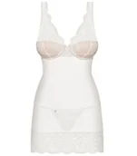 Bielizna nocna - Obsessive Koszula nocna damska na ramiączkach - S/M - miniaturka - grafika 1