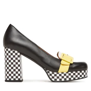 Półbuty Fly London Ellofly P145242001 Czarny - Półbuty damskie - miniaturka - grafika 1