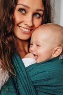 Chusty do noszenia dzieci - LennyLamb Chusta tkana Lenny Lamb - Szmaragd 6 4.6 m. - miniaturka - grafika 1