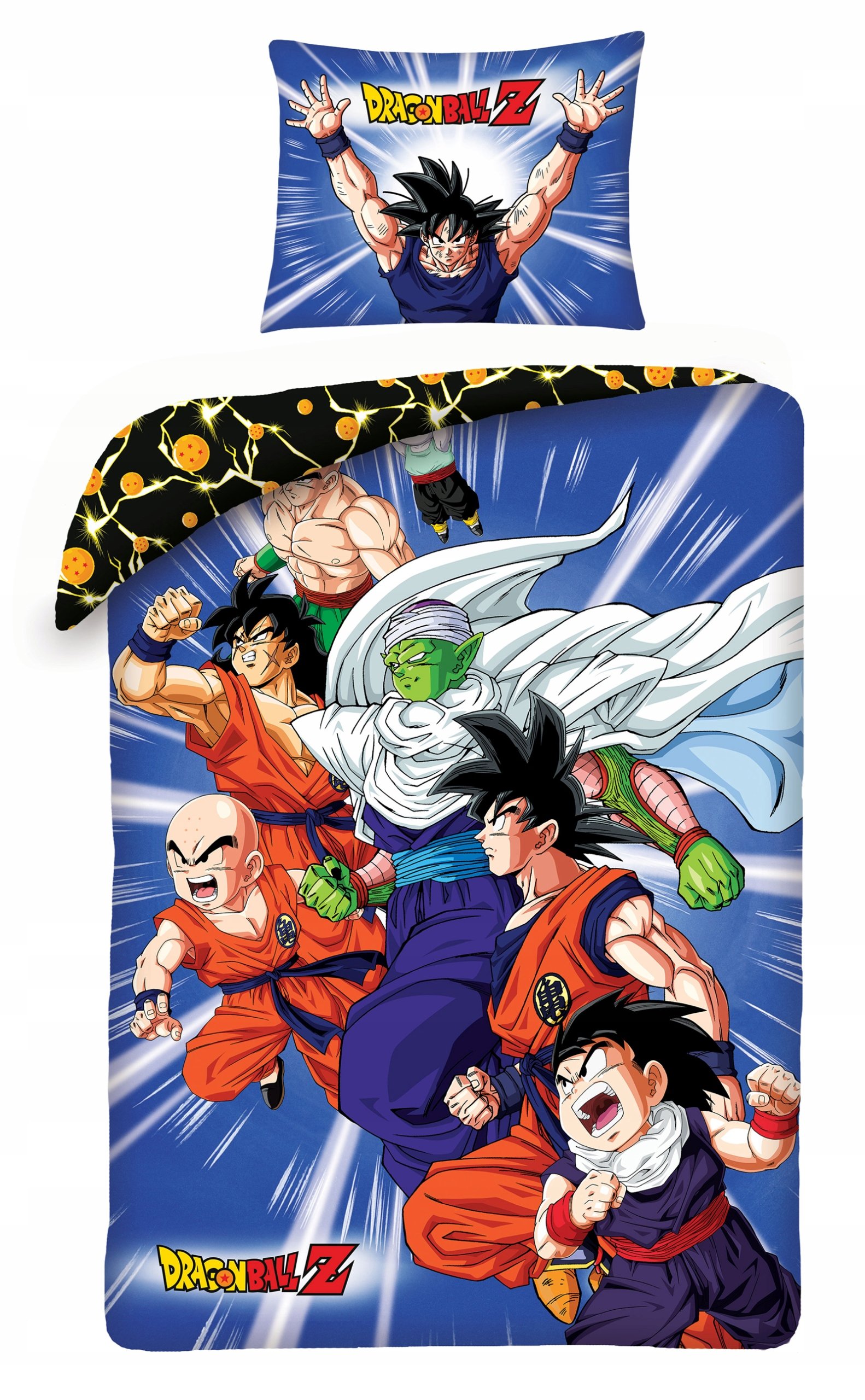 Pościel dziecięca Dragon Ball140 × 200 cm Halantex 100% bawełna Son Goku