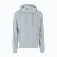 Bluzy męskie - Bluza męska FILA Bengel Regular Hoody light grey melange - miniaturka - grafika 1