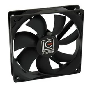 LC-Power LC-CF-120 system chłodzenia komputerów Obudowa komputera Wentylator 12 cm Czarny - Tuning komputera - akcesoria - miniaturka - grafika 1