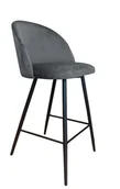 Taborety i hokery - Atos Hoker krzesło barowe Colin podstawa czarna BL14 - miniaturka - grafika 1