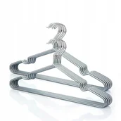Wieszaki i stojaki - Wieszaki Metalowe Ubraniowe Ubrania Powlekane 20X - miniaturka - grafika 1