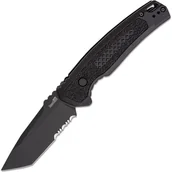 Scyzoryki - Kershaw LAUNCH 16 - ALUM BLK/M4 TANTO BLK SERR 7105 - miniaturka - grafika 1