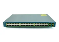 Switche - Cisco Catalyst 3560 48 10/100/1000T PoE + 4 SFP + IPB Image (WS-C3560G-48PS-S) - miniaturka - grafika 1