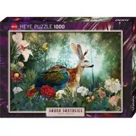 Puzzle - Heye Puzzle 1000 Fantastyczna Fauna-Jackalope - - miniaturka - grafika 1