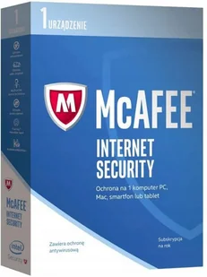 McAfee Internet Security 2017 BOX PL 1 MIS17QMB1RAA - Programy antywirusowe - miniaturka - grafika 1
