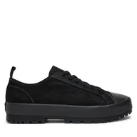 Sneakersy męskie - Sneakersy Calvin Klein Jeans Lugged Hybrid Low Laceup Auth YM0YM01091 Czarny - miniaturka - grafika 1