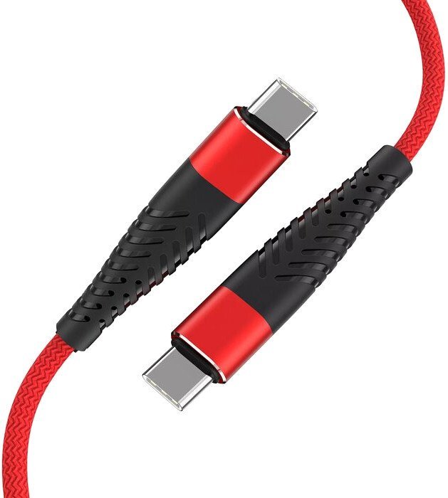 PNY USB-C to USB-C 65W Red FUSCUSBC15RD