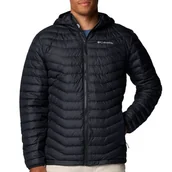 Kurtki męskie - Kurtka Columbia Westridge Down Hooded 2050735012 - czarna - miniaturka - grafika 1