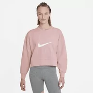 Bluzy damskie - Nike Damska bluza W NK DF GX GET FIT FC CW 12 M, różowa glazura/biała, XL - miniaturka - grafika 1