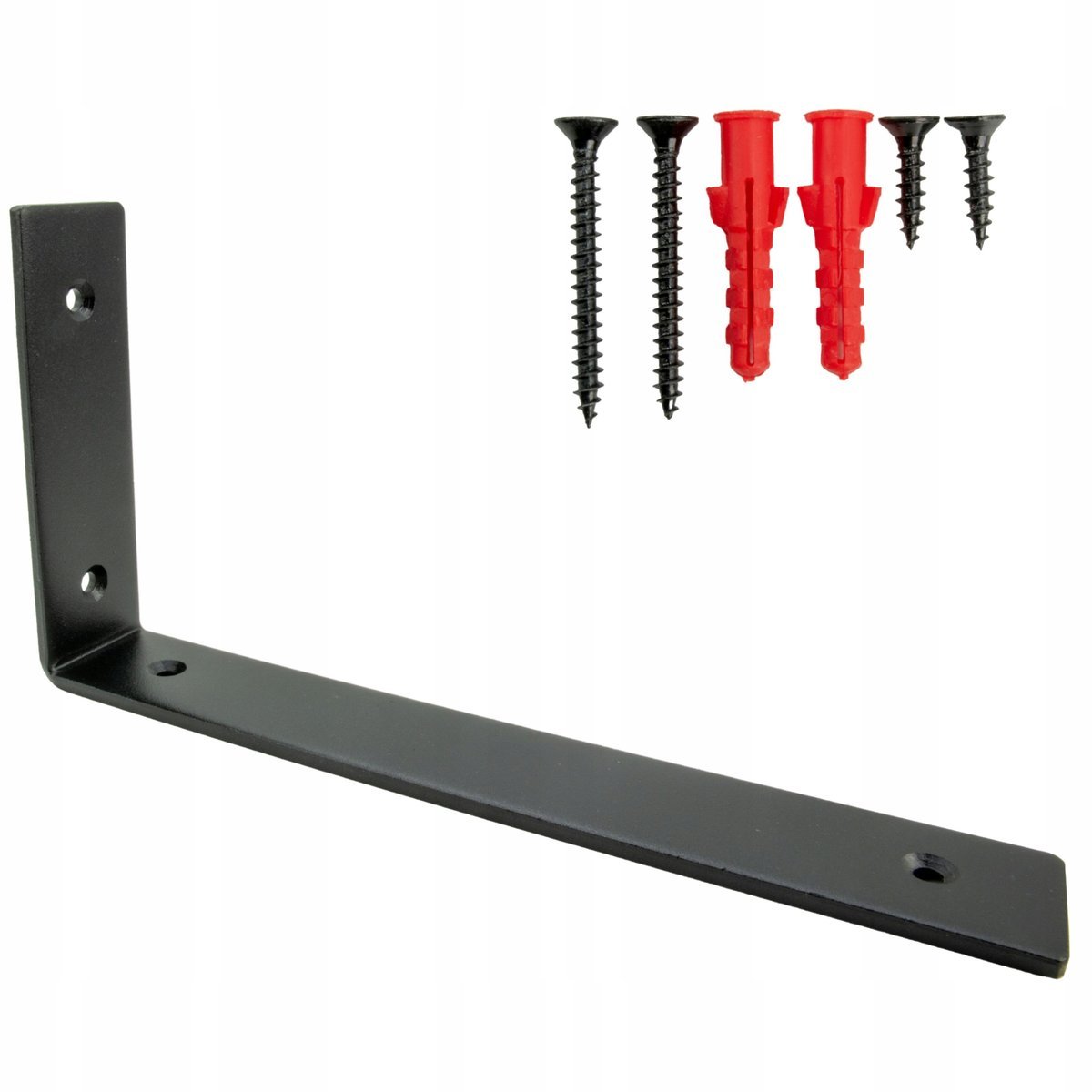 Wspornik półki LOFT 25 cm uchwyt pod półkę dwa sposoby montażu uchwyt